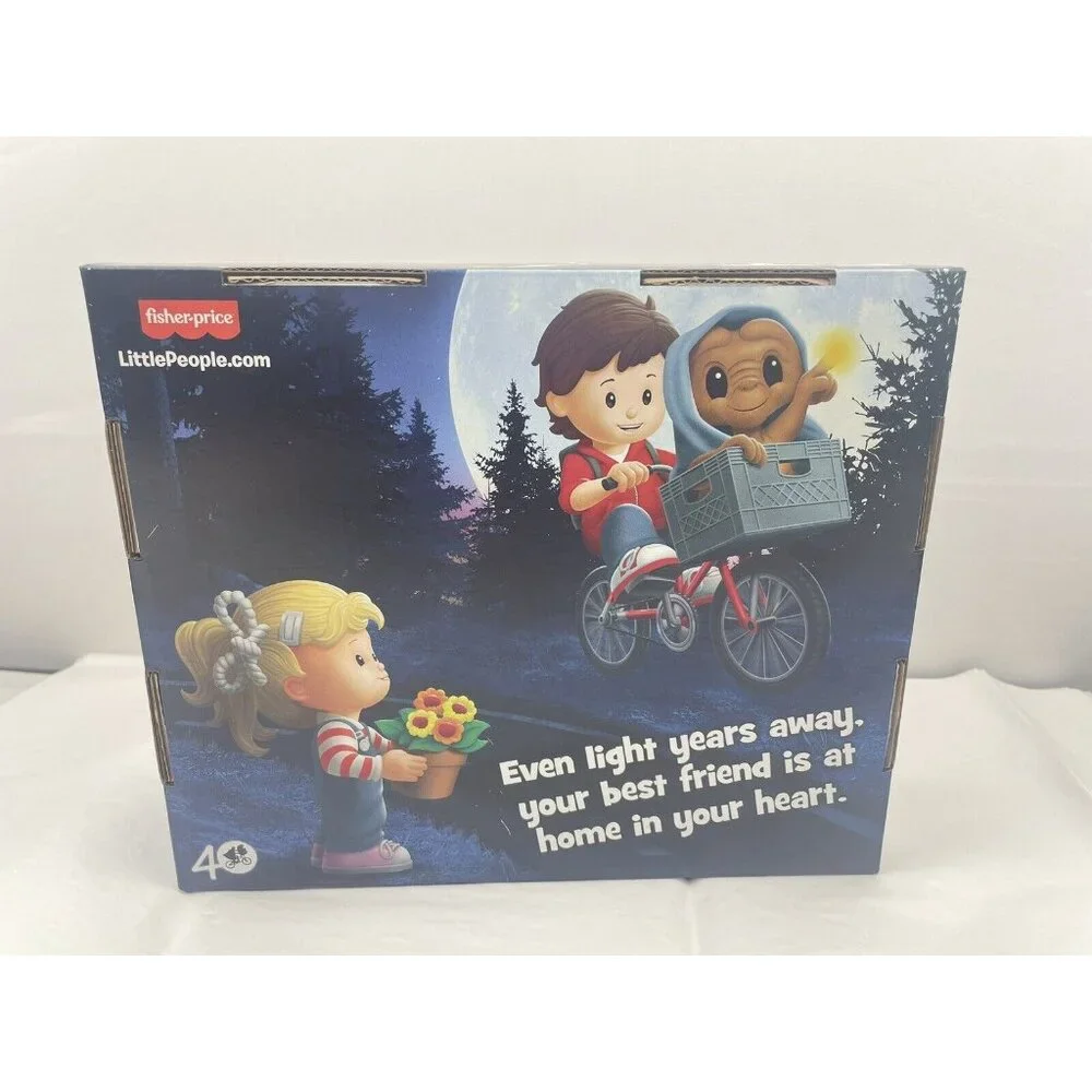 Little People~ Collector E.T. The Extra-Terrestrial 3pc Set 40 yrs - Picture 3 of 11